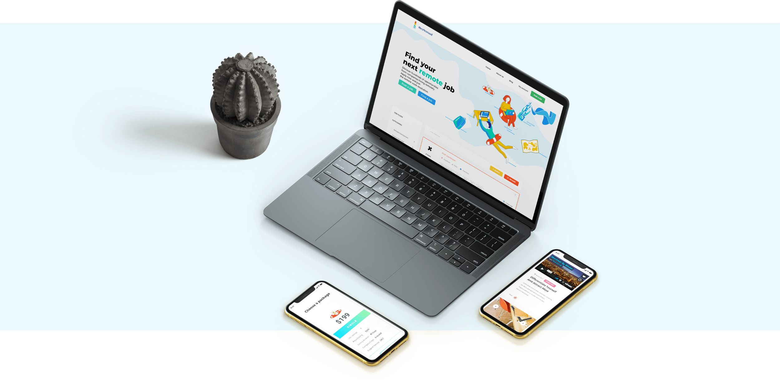 heynomad website